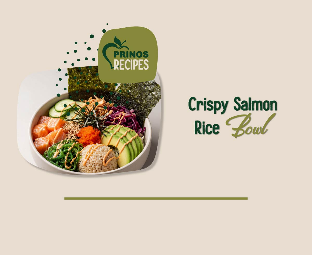 Crispy Salmon Rice Bowl